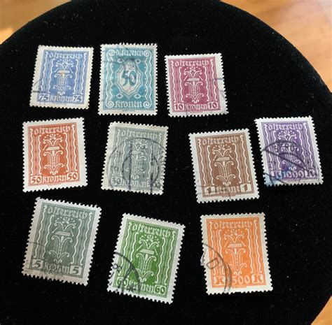 1920s Austria stamps